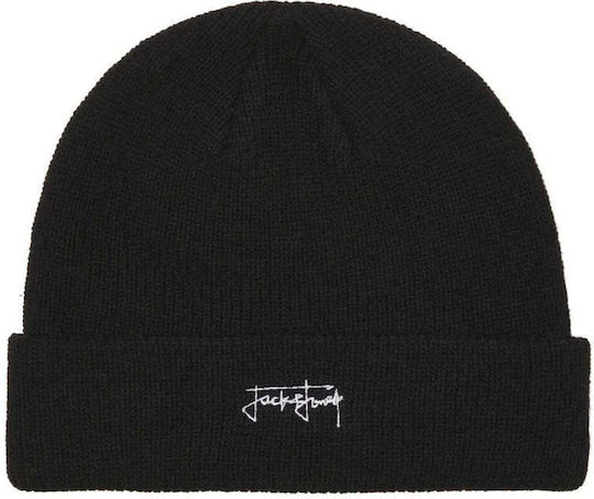 Beanie Men's Knitted Beanie in Black Colour