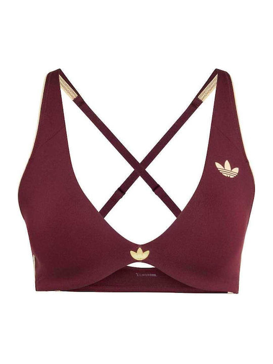 Damen Sport-BH Maroon