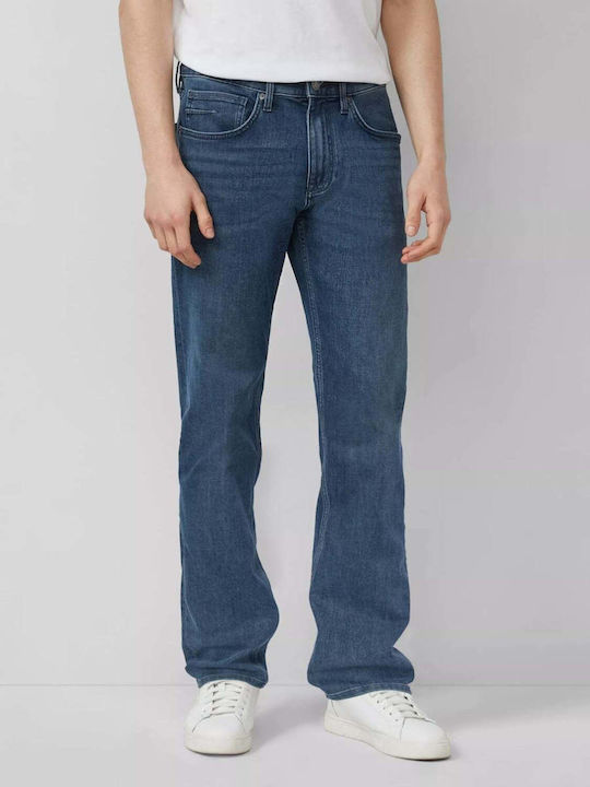 Mauro Ανδρικό Παντελόνι Τζιν Ελαστικό Regular Tapered Fit Blue