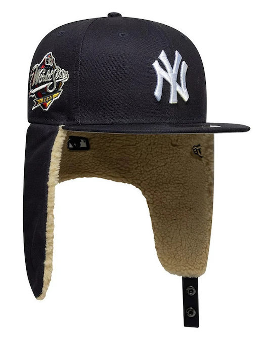 New York Yankees Mlb World Series Тъмносиня Dogear 59Fifty Fitted Cap