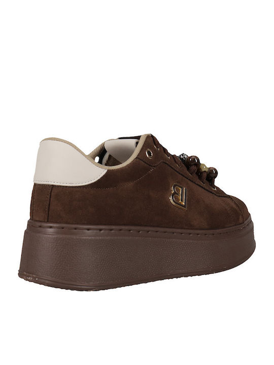 Women's Flatforms Sneakers Brown