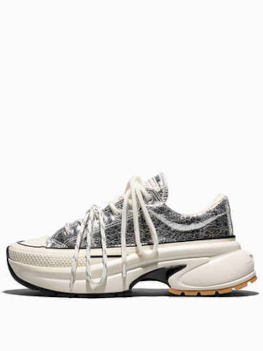 Damen Sneakers Silber