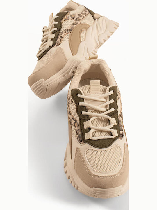 Adidași Chunky Bej Pentru Femei