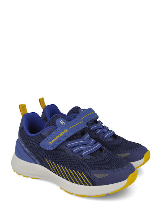 Παιδικά Sneakers Ανατομικά με Σκρατς Μπλε