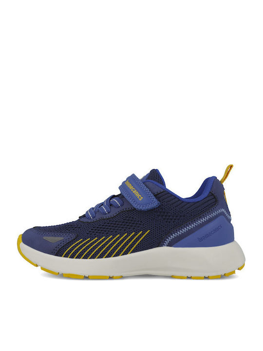 Παιδικά Sneakers Ανατομικά με Σκρατς Μπλε