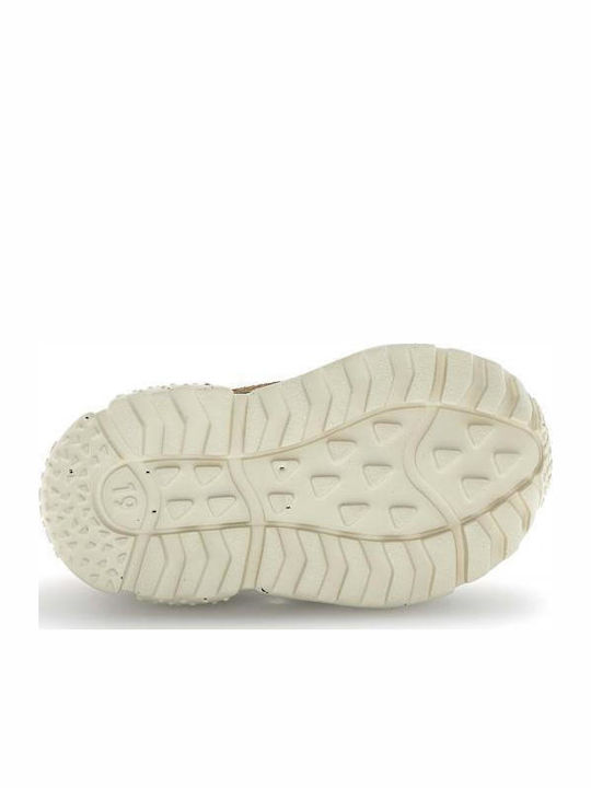 Kids Anatomic Sneakers with Hoop & Loop Closure Brown