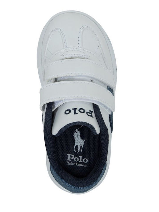 Polo Kinder Sneaker mit Bügel- und Schleifenverschluss Weiße