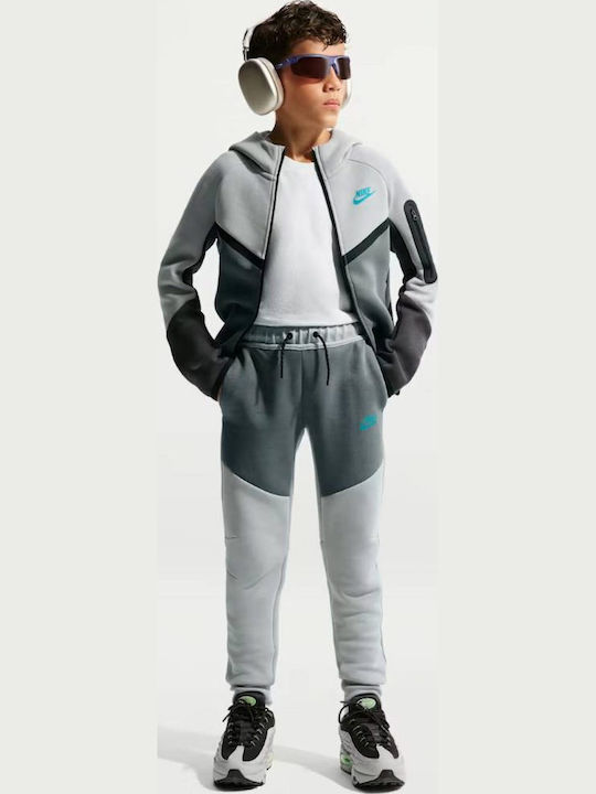 Nike Παιδική Ζακέτα Grey Black
