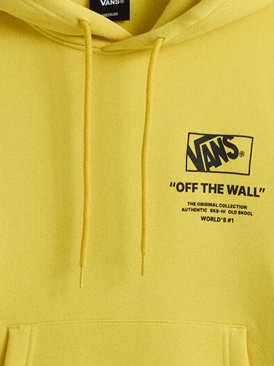 Stacked Hi Hooded Sweatshirt Dusty Gold