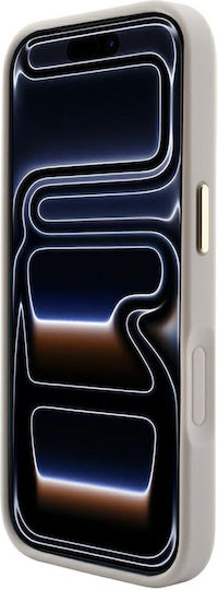 Case Guess Saffiano Peony & Ring Magsafe Iphone 18 Pro 17 Pro Pink