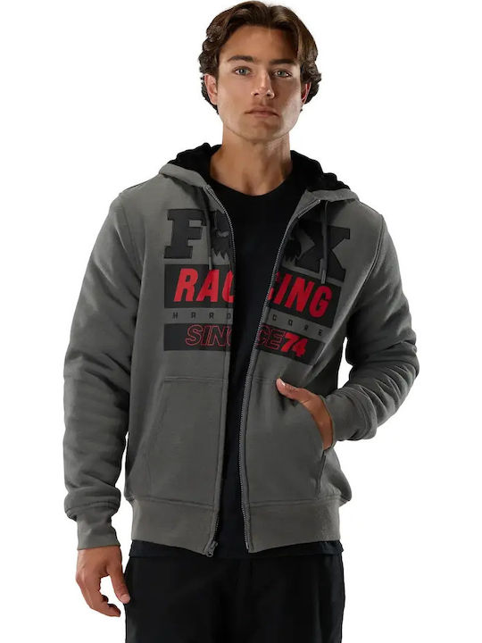 Sasquatch Cardigan with Hood Grey