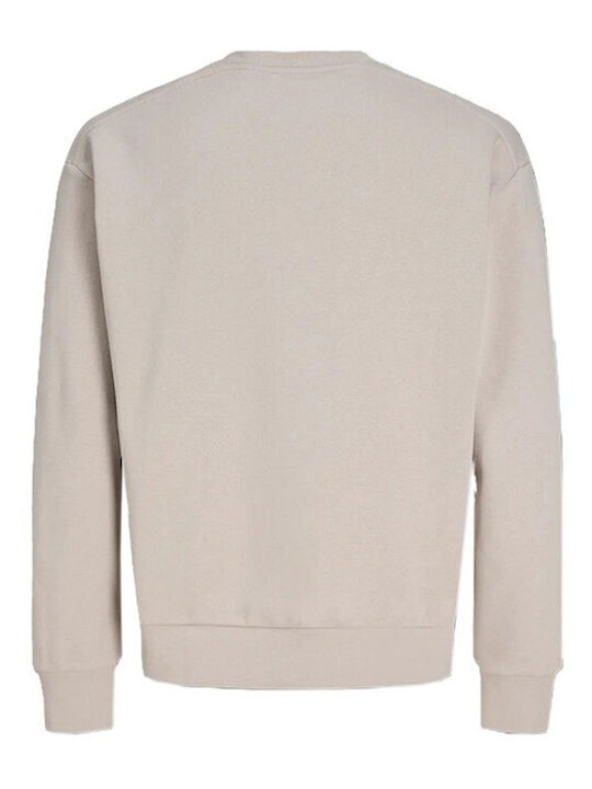 Jack & Jones Φούτερ Ανοιχτό Μπεζ
