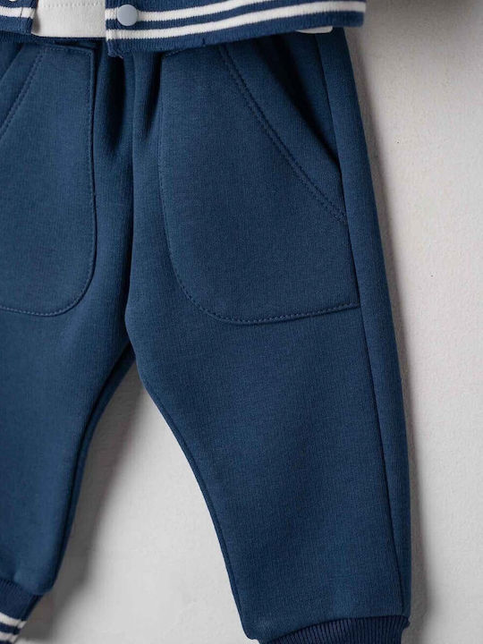 Kinder Trainingsanzüge Mit Jacke Hellblau 3 Stück