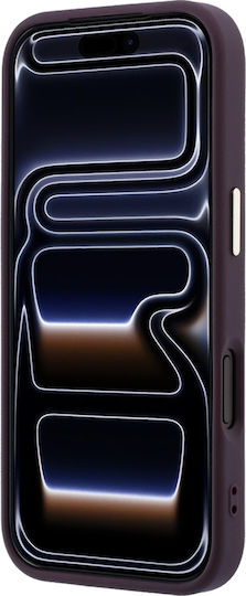 Калъф Guess Saffiano Small 4g & Classic Logo Magsafe Iphone 18 Pro 17 Pro Бордо