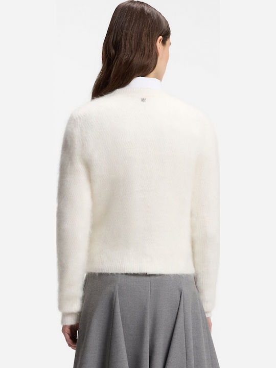 Women's Woolen Sweater Ecru