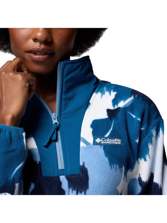 Sequoia Grove Ii Printed Women's Polo Blouse Blue