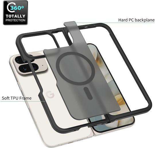 Techsuit Purefrost Magsafe Google Pixel 11 Pro Fold Frosted Black