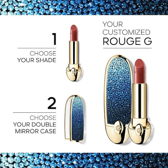 Guerlain Rouge G Palette Nachfüllbar Satin Blau Rêverie