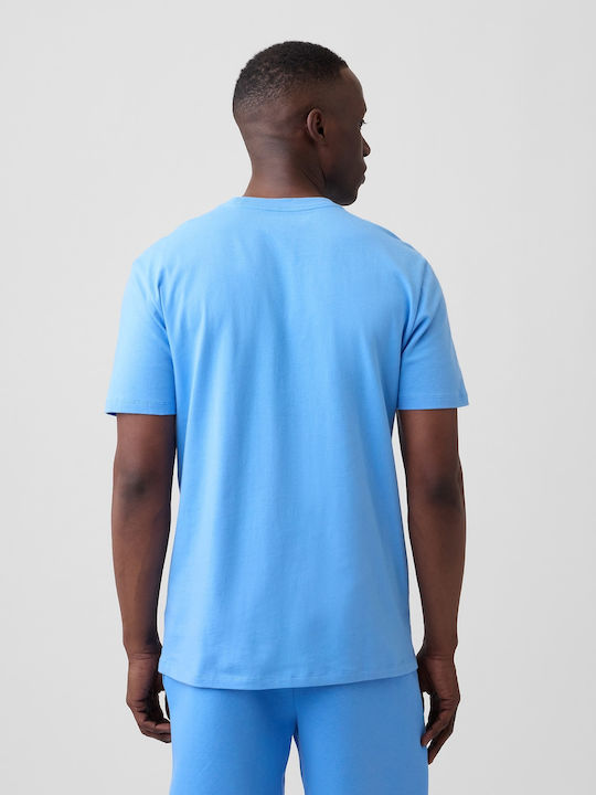 Everyday Soft Herrenblusen Kurzarm Union Blau