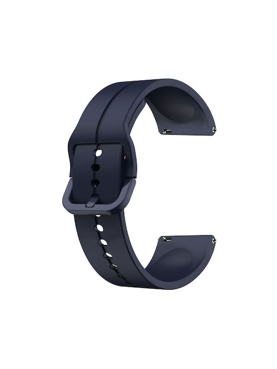 Samsung Galaxy Watch 42mm 20mm Loop Silicone Watch Band Navy Blue Samsung Galaxy Watch 42mm 20mm Loop Silicone Watch Band Navy Blue