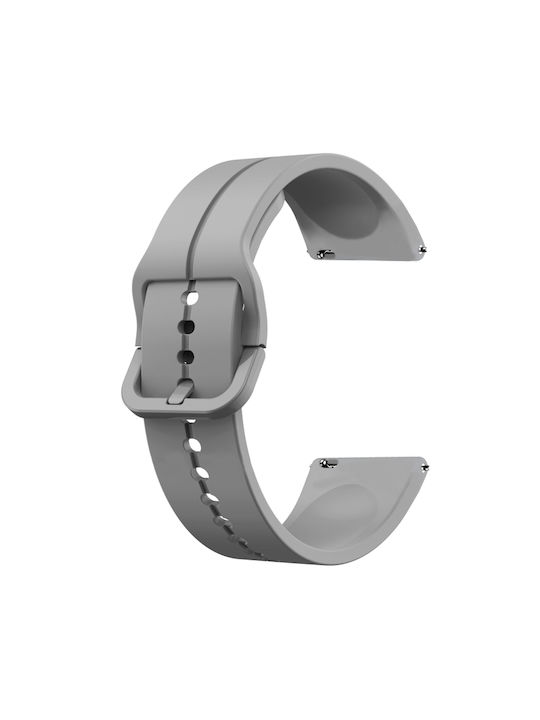 Samsung Galaxy Watch 42mm 20mm Loop Silicone Watch Band Grey Samsung Galaxy Watch 42mm 20mm Loop Silicone Watch Band Grey