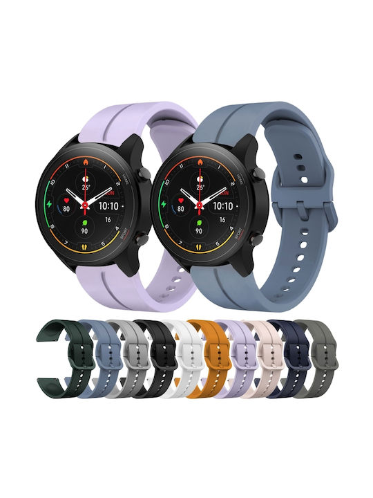 Xiaomi Mi Watch S1 Pro 22mm Loop Silicone Watch Band Blue