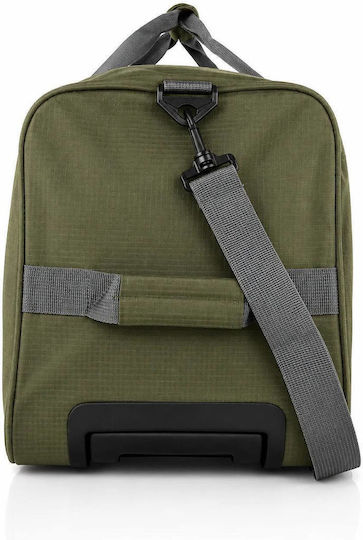 RCM Sack Voyage 54lt Green with Wheels Fabric M62cm