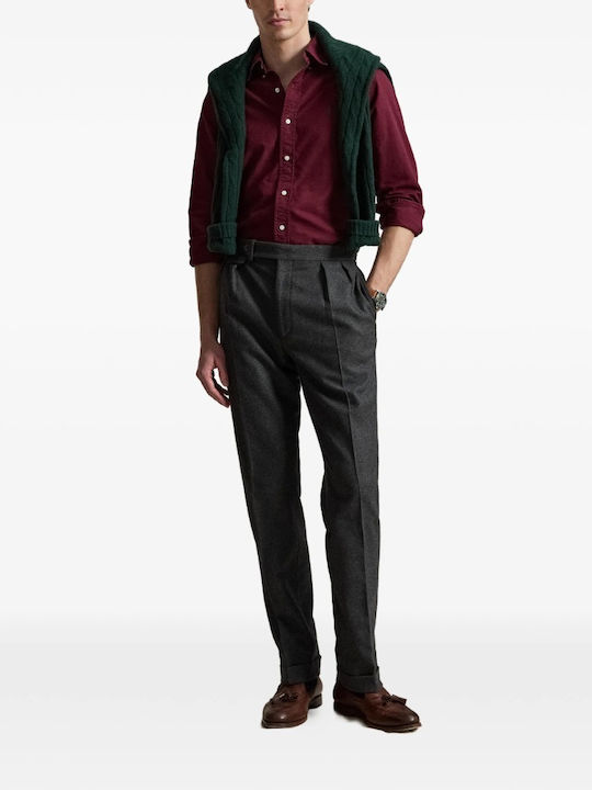 Long Sleeve Shirt Burgundy