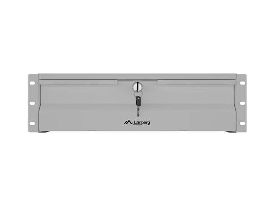 Lanberg 19" Rack Drawer 3U 360mm Grey Maximum Load 90kg