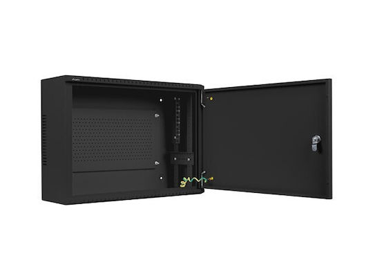 Lanberg Wall-Mounted Rack Cabinet 19" 4u+3u 540x200 Black Waf1-5203-04-00b