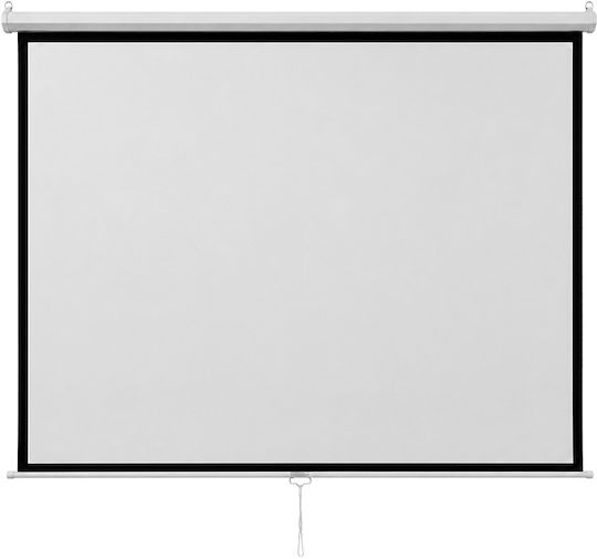 Cabletech Екран за проектор Таванен прожекционен екран Cabletech 200x150cm 100"