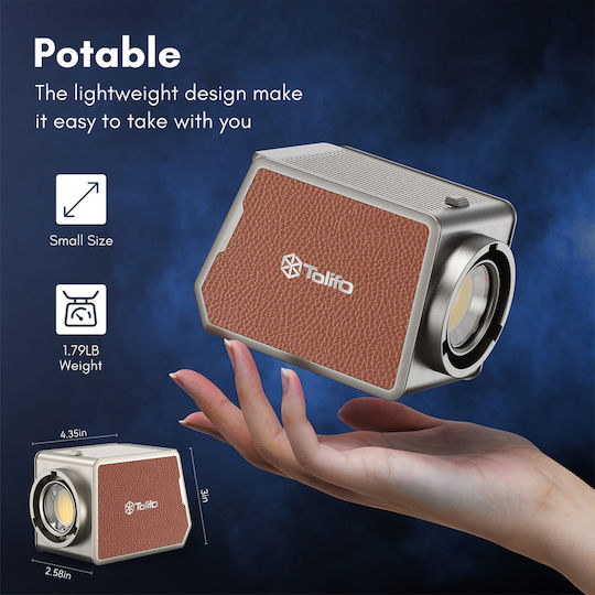 Tolifo Palmled PL-100B 100W LED TLCI 98 Built-In Battery Full Version