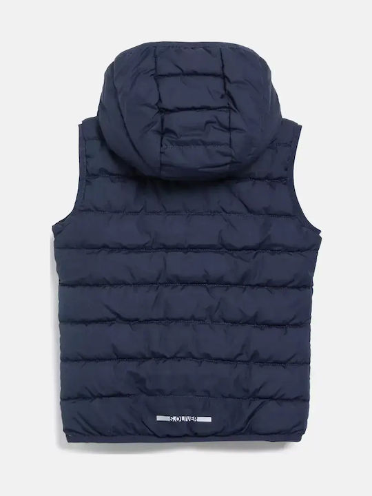 Kids Casual Sleeveless Short Blue