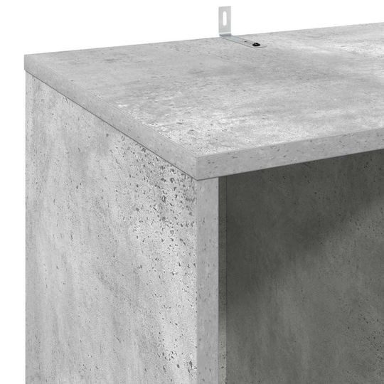 vidaXL Hi-Fi Furniture Grey 36.5x44.5x74.5cm