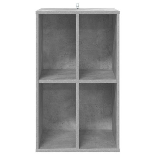 vidaXL Hi-Fi Furniture Grey 36.5x44.5x74.5cm