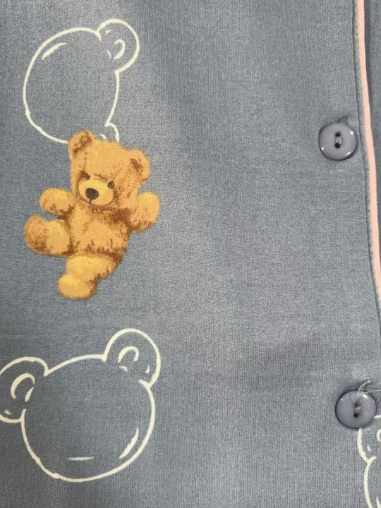 Goodnight Set De Pijamale De Vară Pentru Femei Alb