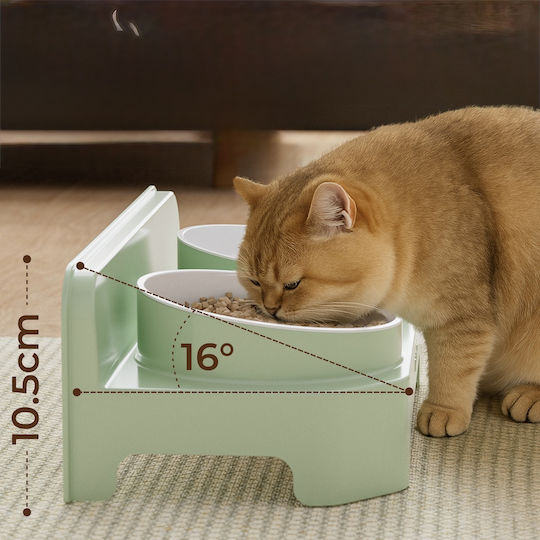 Pet's Choice Πλαστικό Μπολ Φαγητού & Νερού για Σκύλο & Γάτα 450ml