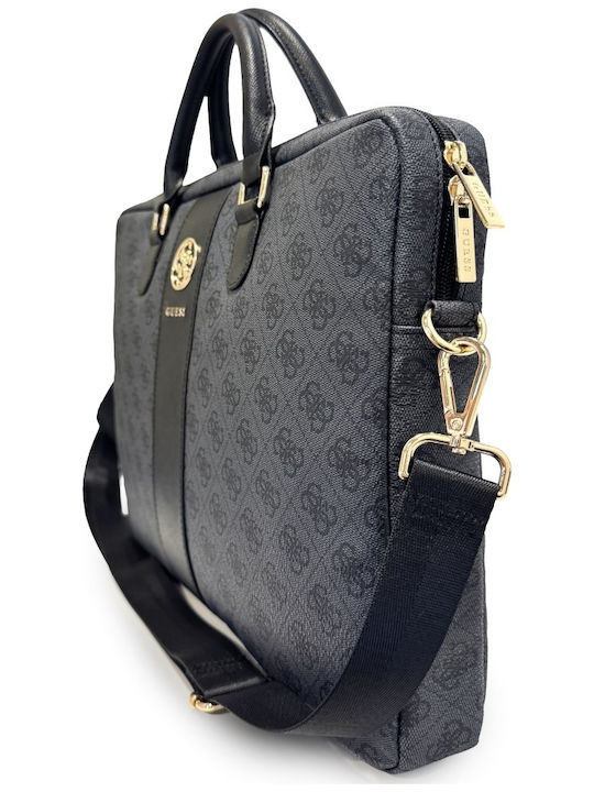 4g Round Women's Briefcase Black