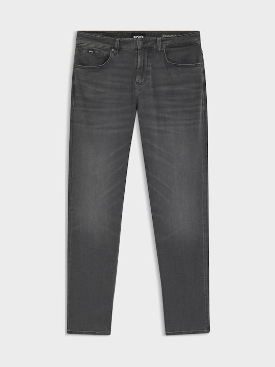 H-re.maine Men's Jeans Pants Regular Fit Black
