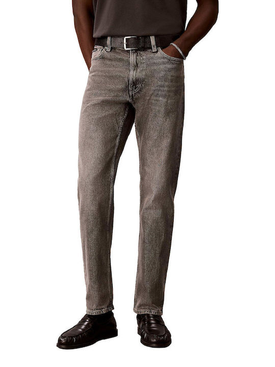 Calvin Klein Herren Jeanshosen Slim Gerade Passform Grau