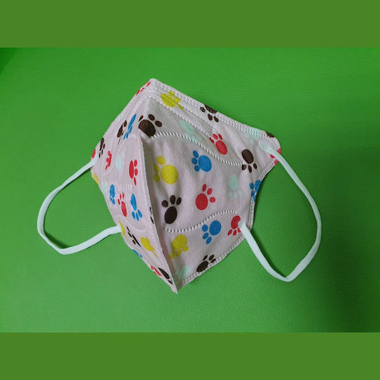 Print Mască De Protecție Țesătură FFP2 Pentru Copii MFFP2CYWDES001LABUTEROZX10 10 Bucăți
