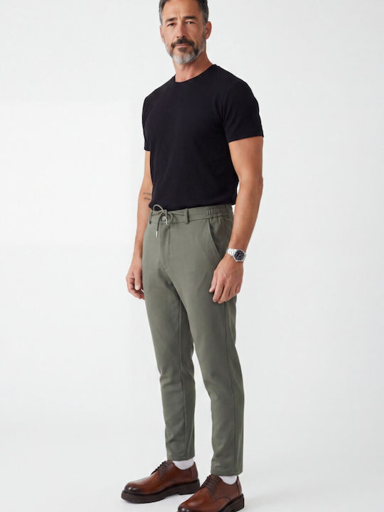 Piazza Nova Pantaloni Bărbați Khaki