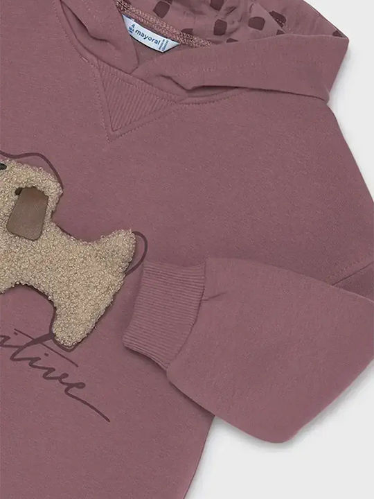 Mädchenkleid Mädchenkleider Langärmelig Lila
