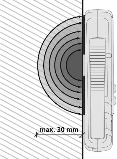 Laserliner LL-082.334A Ψηφιακός Μετρητής Υγρασίας Δομικών Υλικών / Ξύλου / Περιβάλλοντος