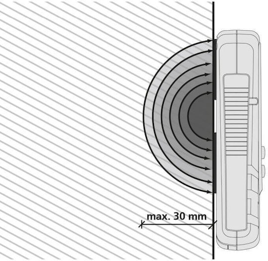 Laserliner LL-082.332E Măsurător Digital de Umiditate a Lemnului / Materialelor de Construcție / Ambientului