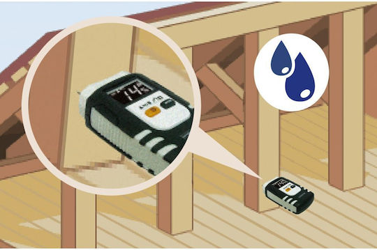 Laserliner LL-082.013E Digitaler Tragbarer Feuchtigkeitsmesser Für Holz Umwelt Und Baumaterialien