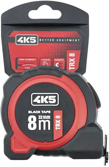 4K5 Μετροταινία με Μαγνήτη 32mm x 8m