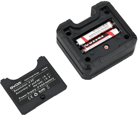 GVDA Elektronisches Magnetisches Wasserwaage 6,8cm