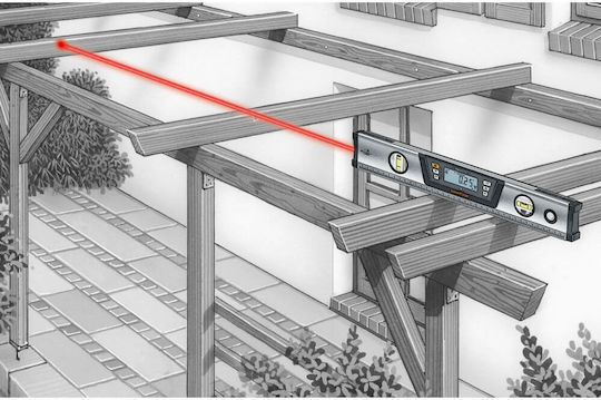 Laserliner LL-081.272A Wasserwaage Aluminium Elektronisch Magnetisch 80cm