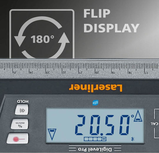 Laserliner LL-081.271A Wasserwaage Aluminium Elektronisch Magnetisch 60cm